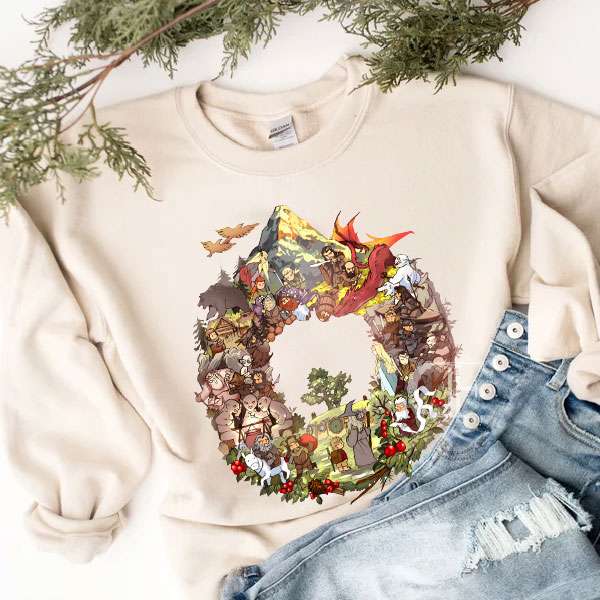 LOTR- Hobbit Graphic Sweatshirt