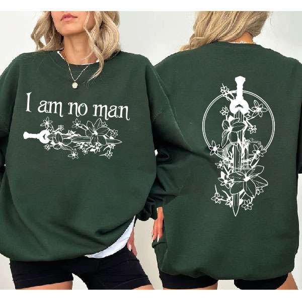 LOTR- Eowyn I Am No Man ver 3 Sweatshirt