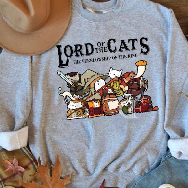 LOTR- Lord of The Cats ver 2 Sweatshirt