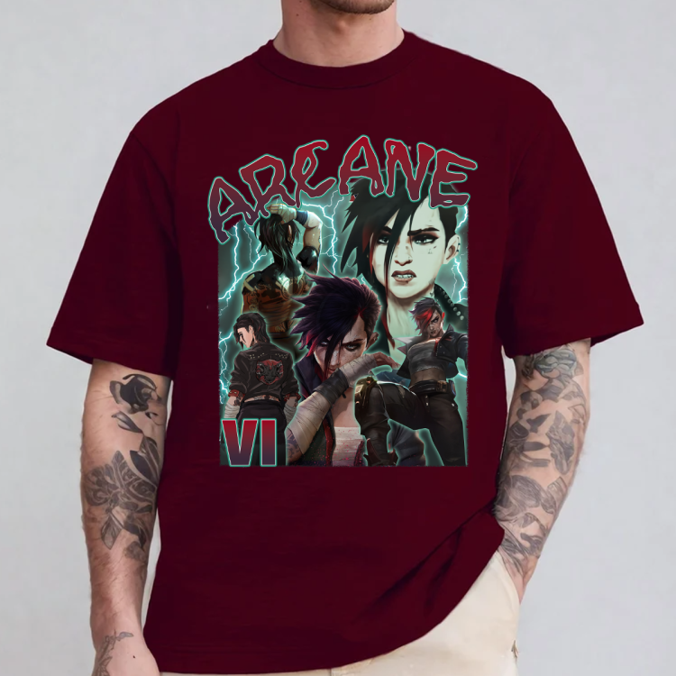 Vi arcane new hair T-shirt Sweatshirt Hoodies