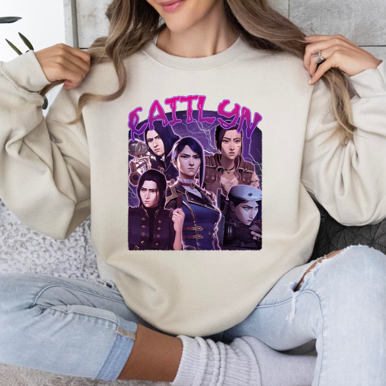 Caitlyn Arcane T-shirt Sweatshirt Hoodies