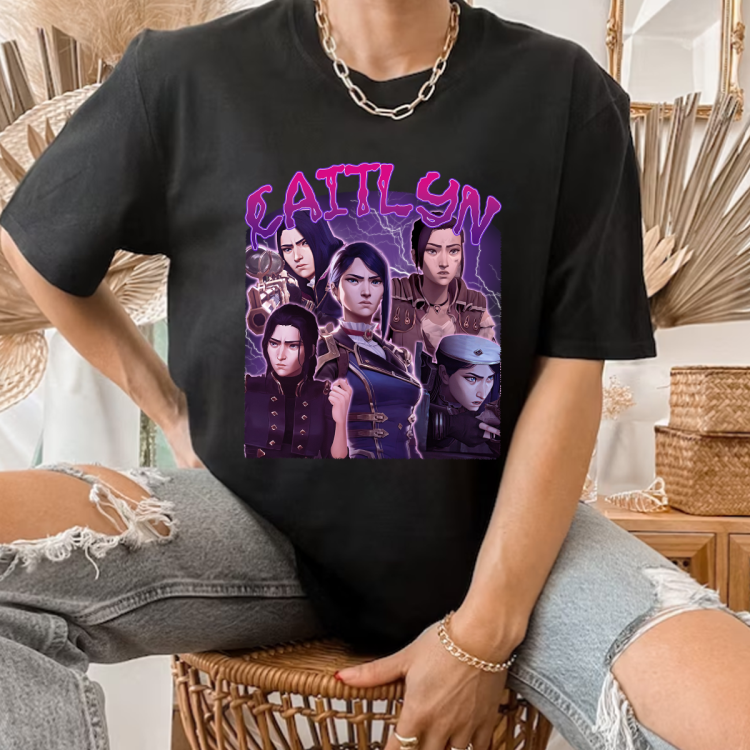 Caitlyn Arcane T-shirt Sweatshirt Hoodies