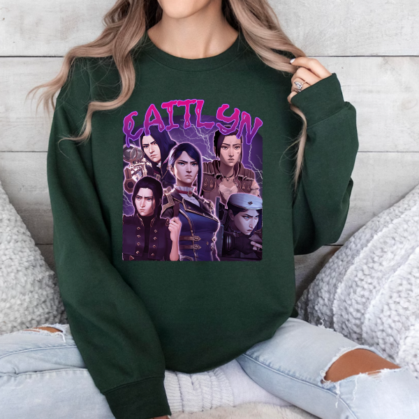 Caitlyn Arcane T-shirt Sweatshirt Hoodies