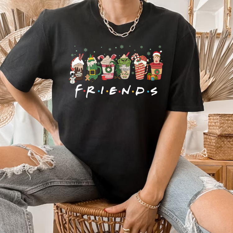 Christmas friends movie T-shirt Sweatshirt Hoodies