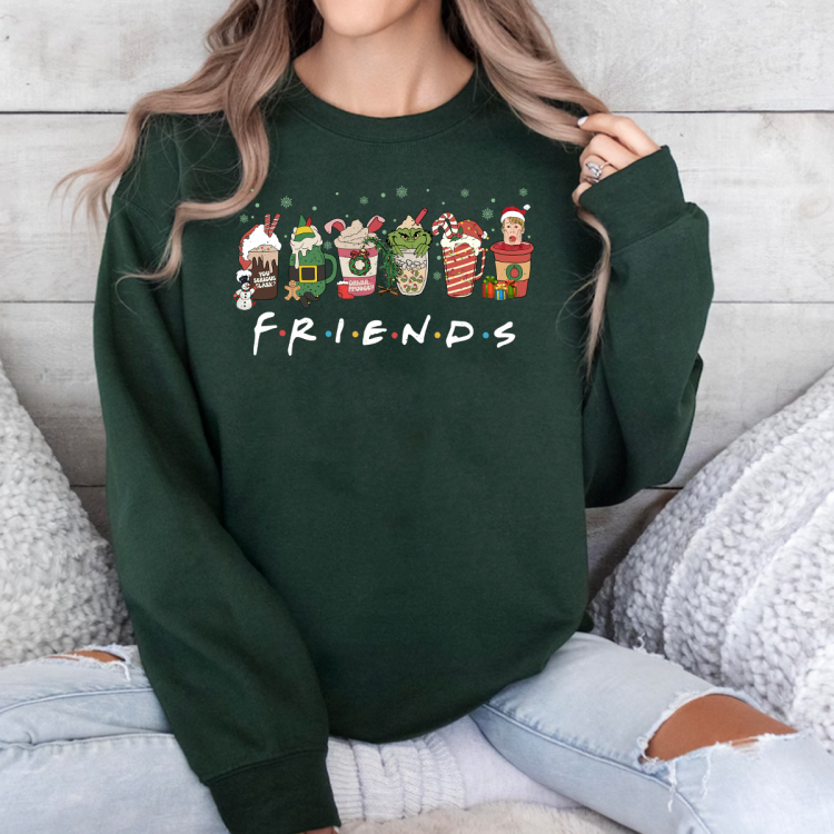 Christmas friends movie T-shirt Sweatshirt Hoodies