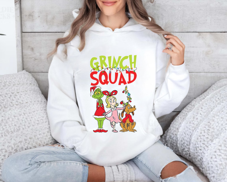 Grinch Squad 1 Xmas Unisex Tshirt, Sweetshirt, Hoodie