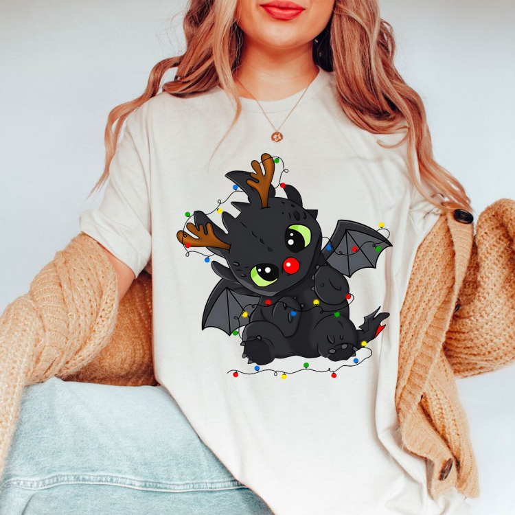 Toothless 3 Xmas Unisex Tshirt, Sweetshirt, Hoodie (Copy)