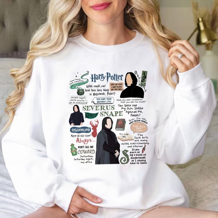 Harry Potter Severus Snape Tshirt Sweatshirt Hoodies