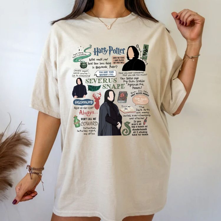 Harry Potter Severus Snape Tshirt Sweatshirt Hoodies