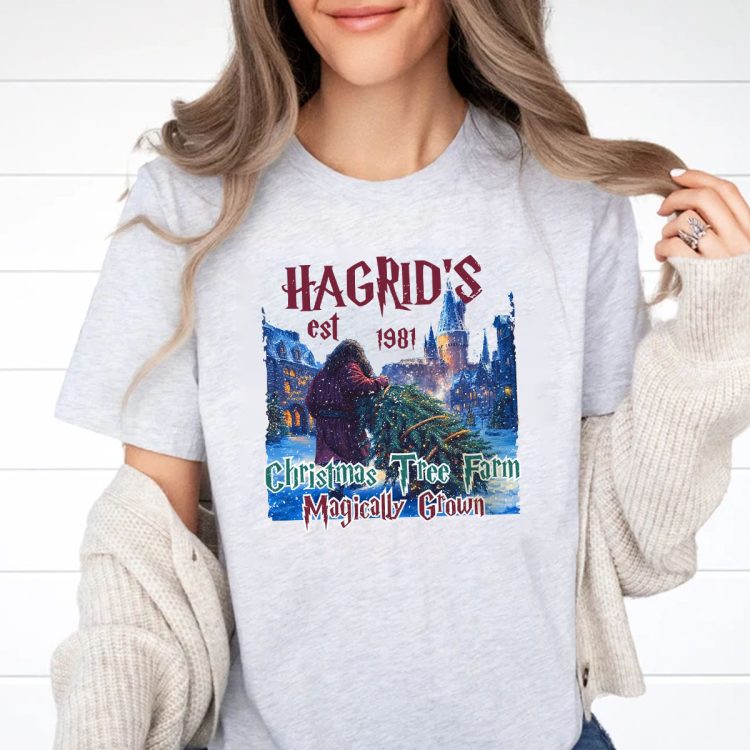 Harry Potter Hagrid Christmas Tree Tshirt Sweatshirt Hoodies