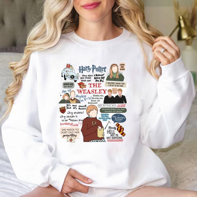 Harry Potter The Weasley Tshirt Sweatshirt Hoodies