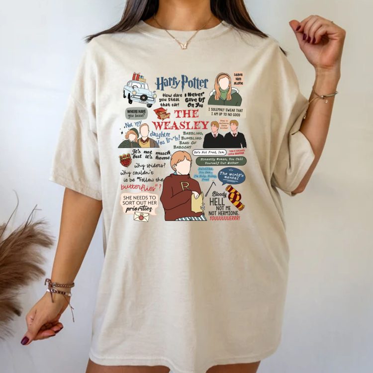 Harry Potter The Weasley Tshirt Sweatshirt Hoodies