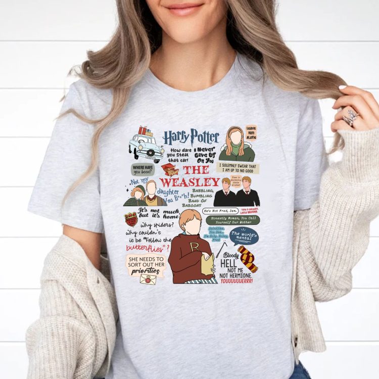 Harry Potter The Weasley Tshirt Sweatshirt Hoodies