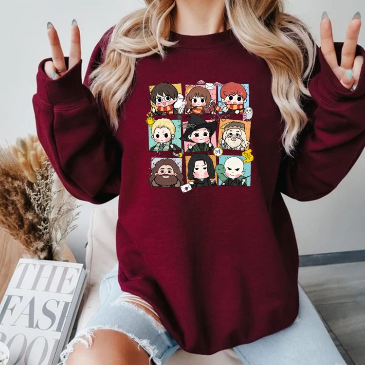 Harry Potter Cute Characters Tshirt Sweatshirt Hoodies