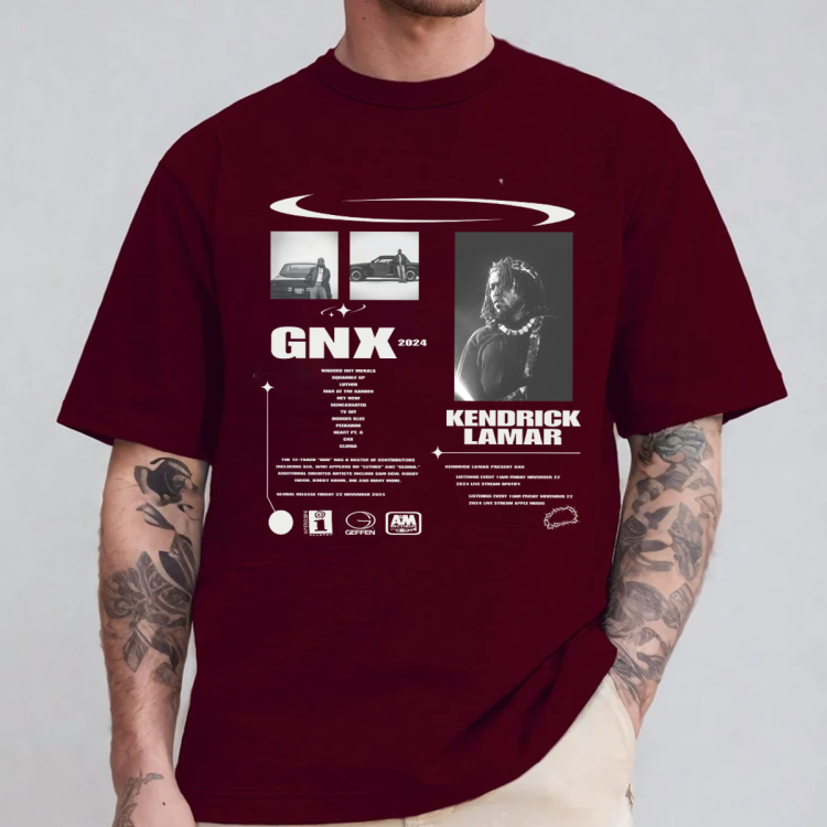 GNX album Kendrick Lamar T-shirt Sweatshirt Hoodies