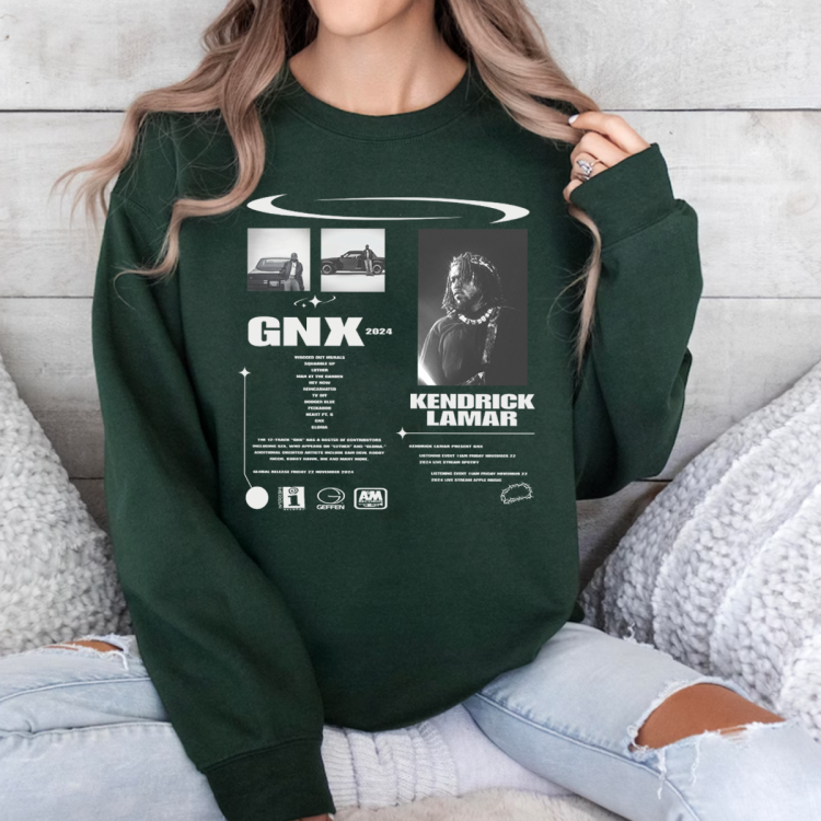 GNX album Kendrick Lamar T-shirt Sweatshirt Hoodies