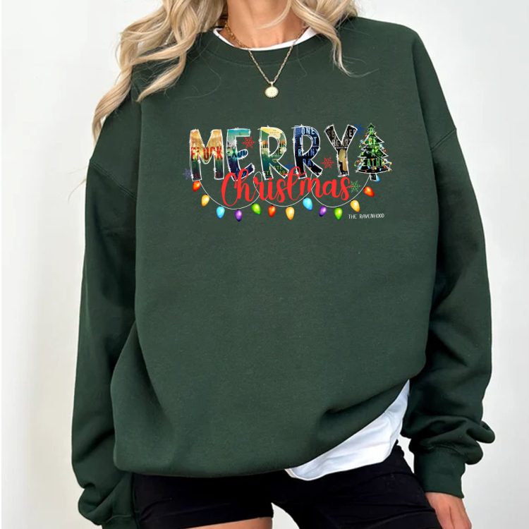 The Ravenhood Merry Christmas Tshirt Sweatshirt Hoodies