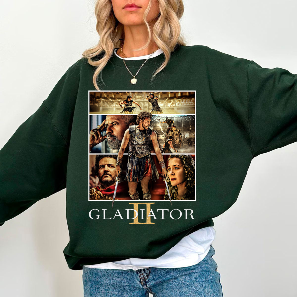 GLADIATOR II (4) Unisex Tshirt, Sweetshirt, Hoodie (Copy)