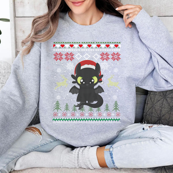 Toothless 4 Xmas Unisex Tshirt, Sweetshirt, Hoodie