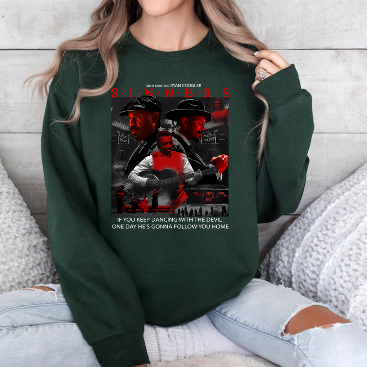 Sinners bootleg horror movie vintage T-shirt Sweatshirt Hoodies