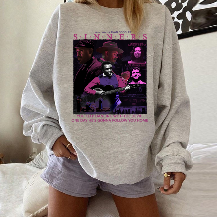 Sinners horror movie for film lovers T-shirt Sweatshirt Hoodies