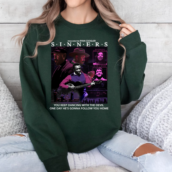 Sinners horror movie for film lovers T-shirt Sweatshirt Hoodies