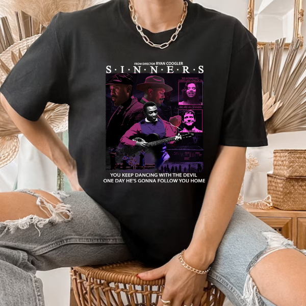 Sinners horror movie for film lovers T-shirt Sweatshirt Hoodies