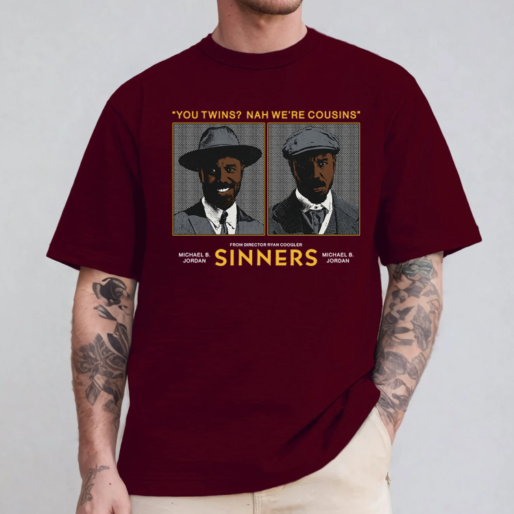 Sinners Stack and Smoke twin horror movie T-shirt Sweatshirt Hoodies