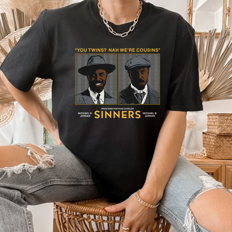Sinners Stack and Smoke twin horror movie T-shirt Sweatshirt Hoodies