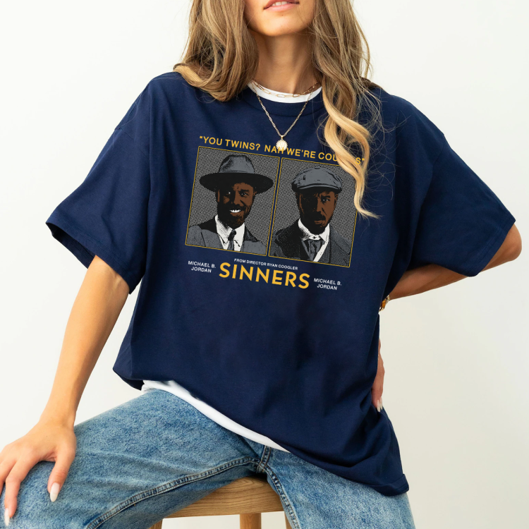 Sinners Stack and Smoke twin horror movie T-shirt Sweatshirt Hoodies